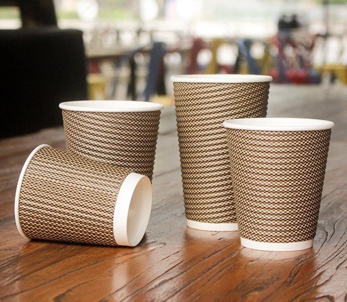 ripple wall disposable hot cups